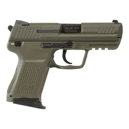 HK45 Compact .45 ACP Green Pistol 745031GGLE-A5