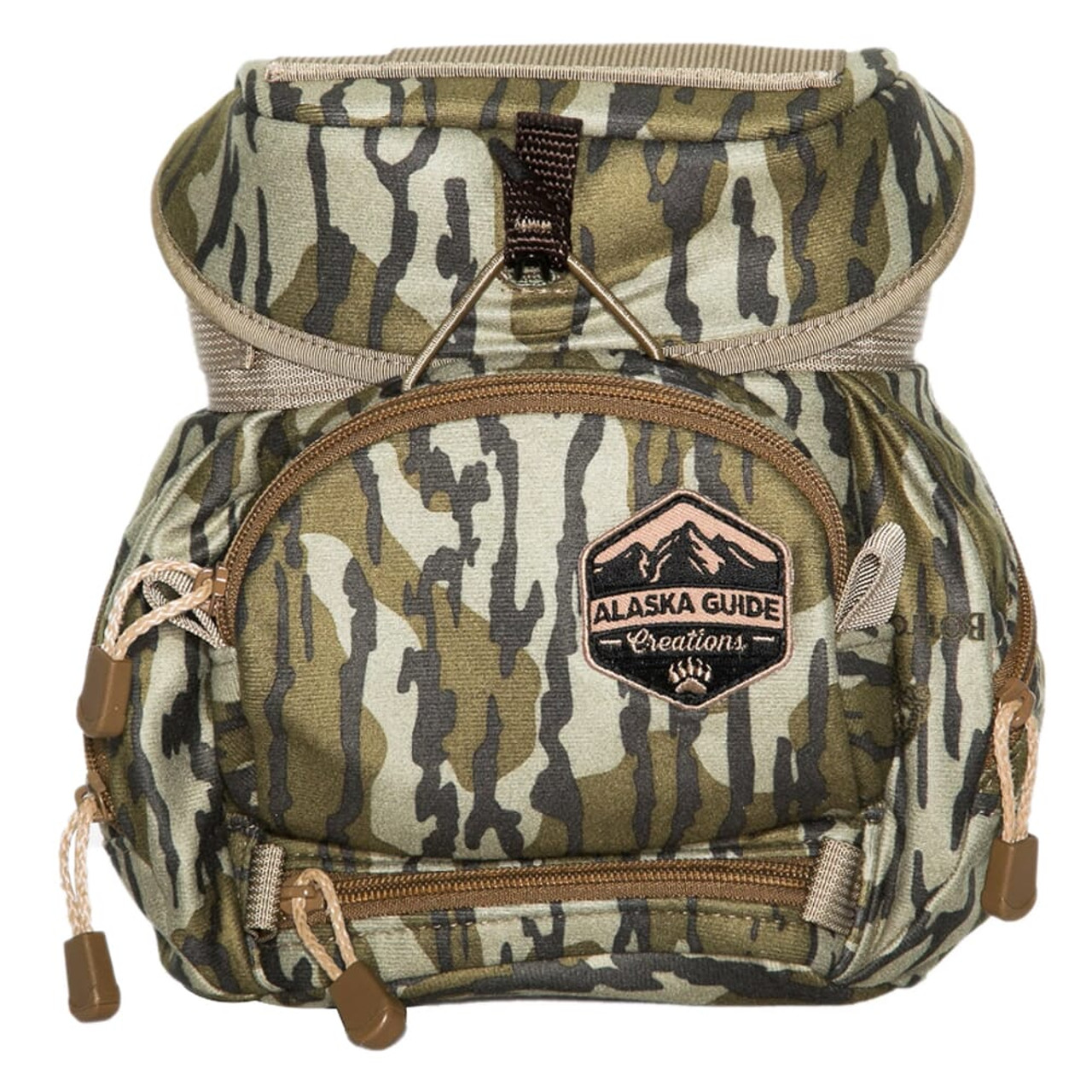 Alaska Guide Creations Kodiak Cub Max - Mossy Oak Bottomland Binocular Pack KCM-MOBL