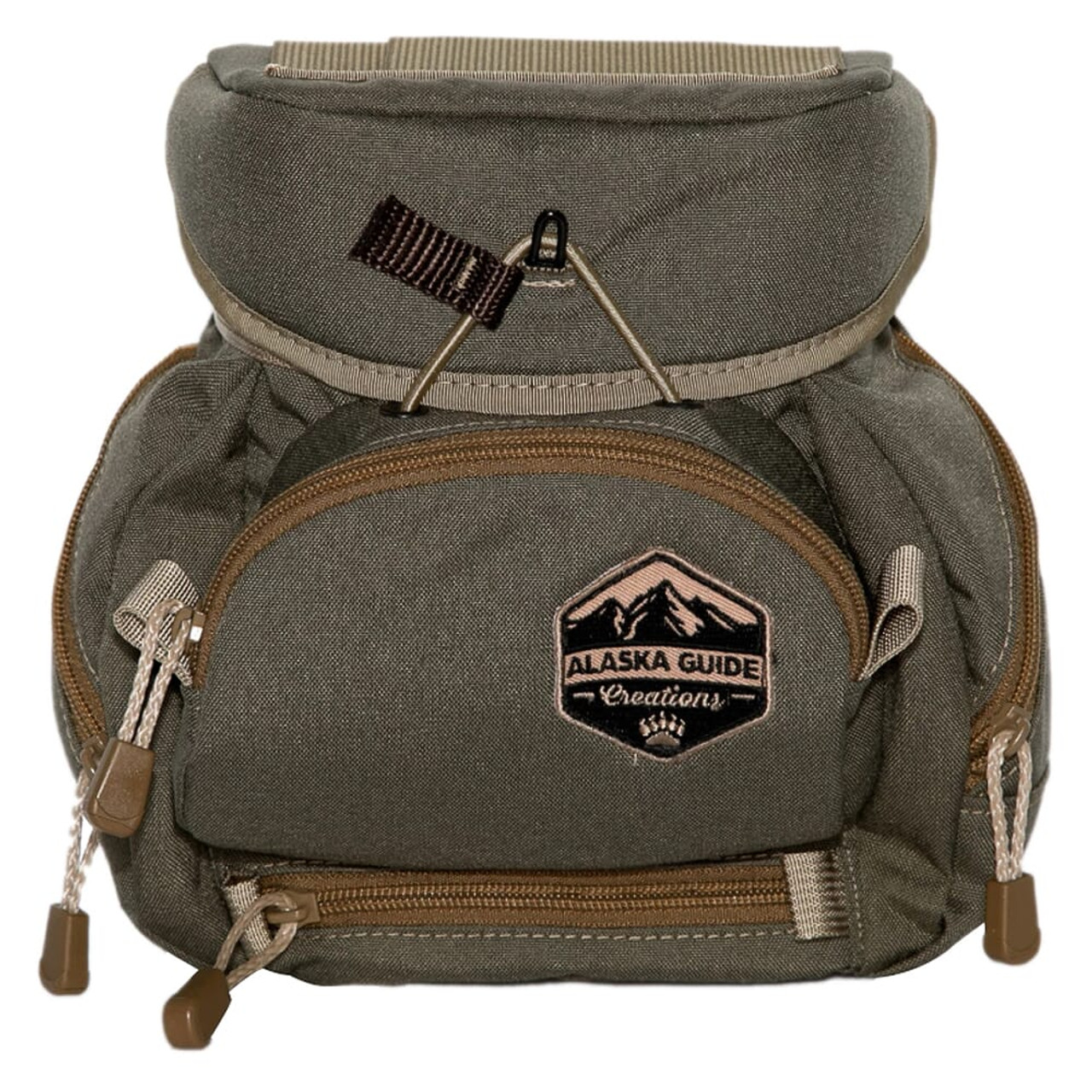 Alaska Guide Creations Kodiak Cub Max - Ranger Green Binocular Pack KCM-RG