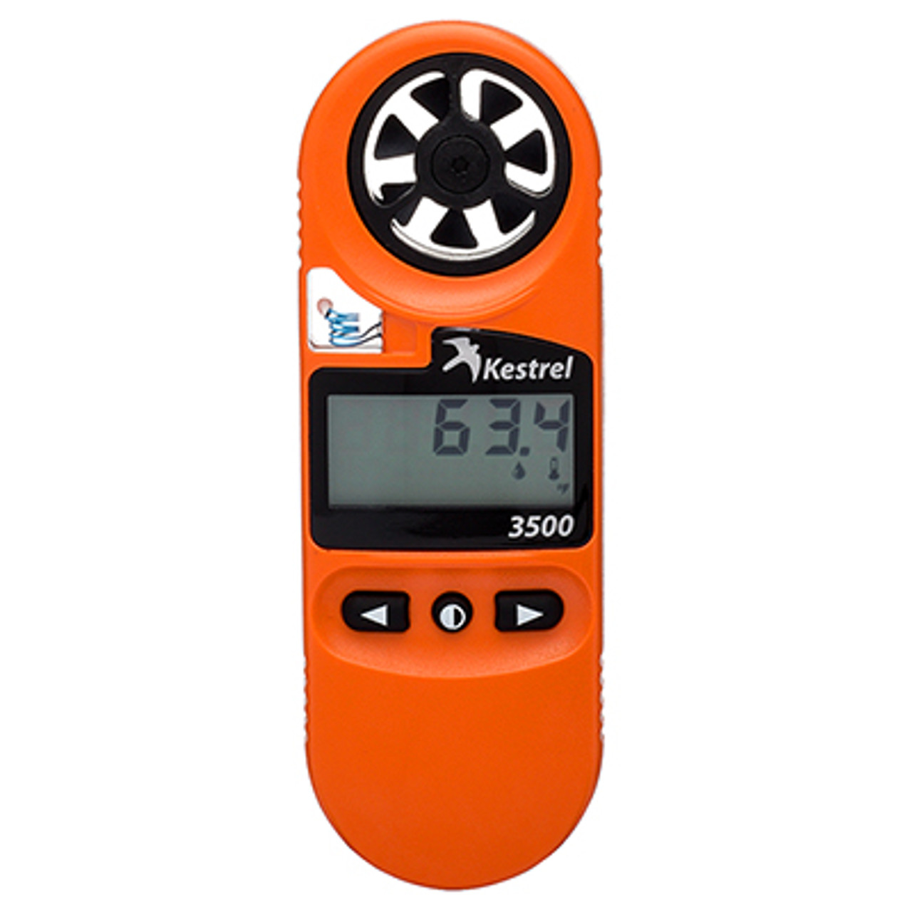 Kestrel 3500FW Orange Fire Weather Meter 0835FWORA
