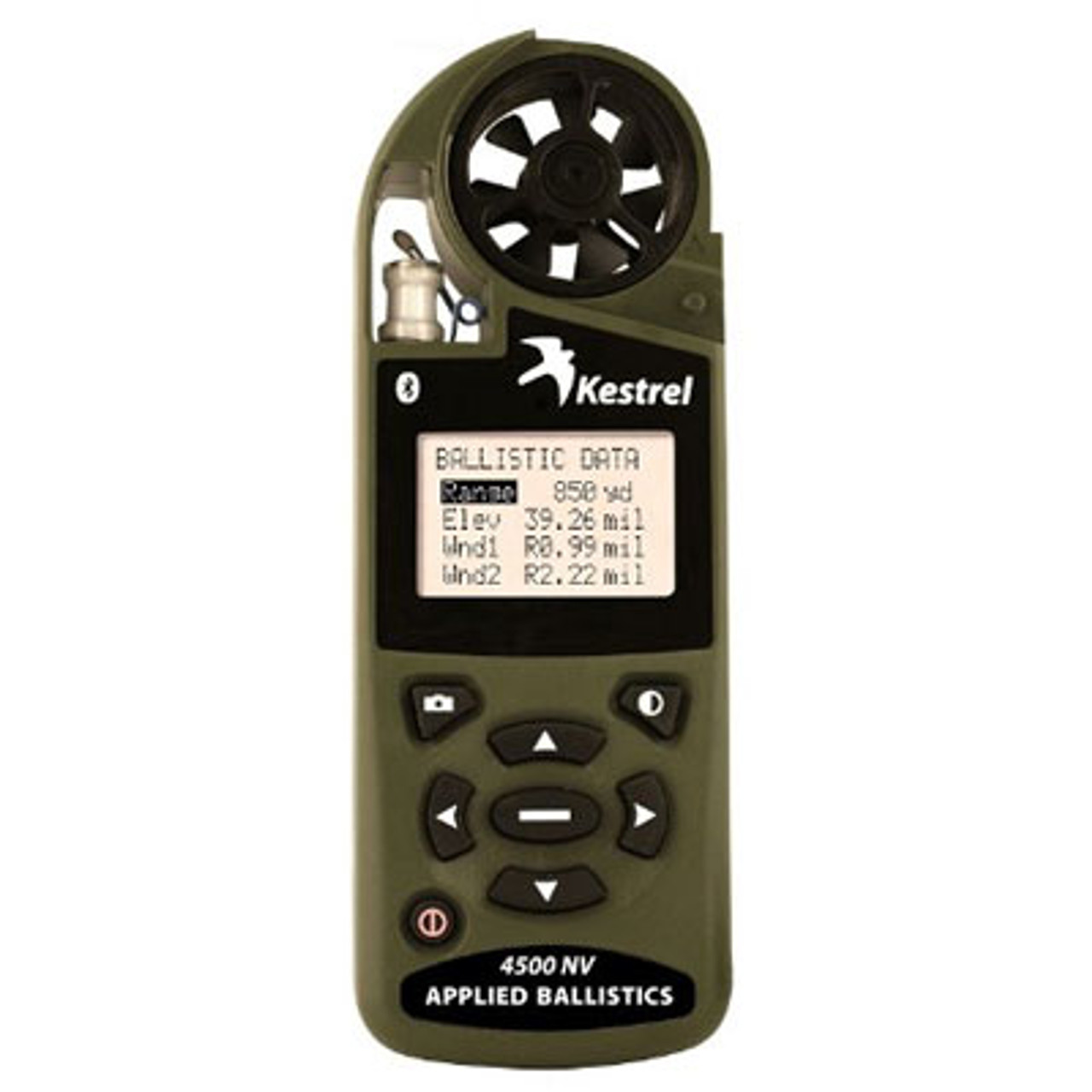 Kestrel 4500 Olive Drab Weather Meter 0845ABOLV