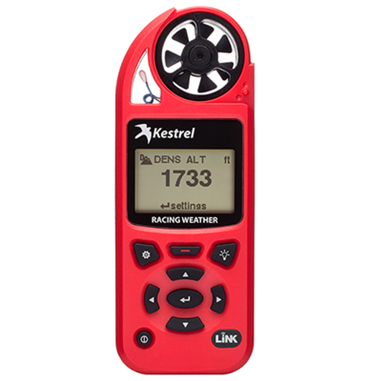 Kestrel 5100 Racing Weather Meter w/ LiNK Red 0851LRED