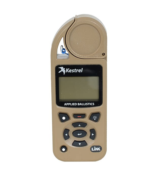 Kestrel 5700 Elite Desert Tan Like New Demo Weather Meter w/Applied Ballistics w/LiNK 0857ALTAN
