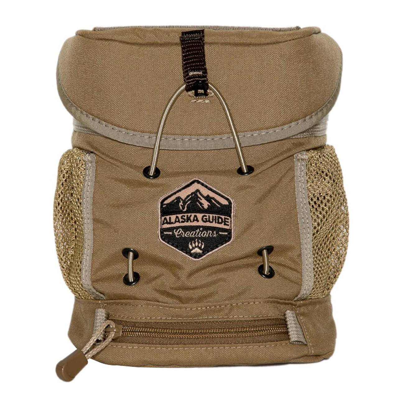 Alaska Guide Creations KISS Max - Coyote Brown Binocular Pack KSM-CB