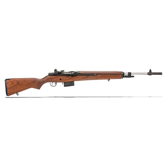 Springfield Armory Loaded M1A7.62mm Walnut Stock, Nm Stainless Steel Barrel Rifle MA9822