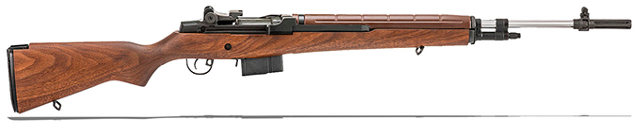 Springfield Armory Loaded M1A7.62mm Walnut Stock, Nm Stainless Steel Barrel Rifle MA9822