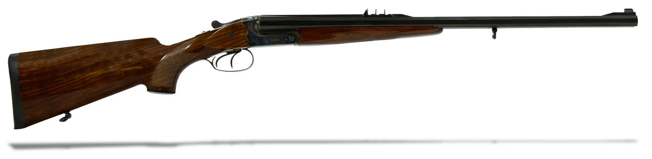 Merkel 140-2 SXS Safari Double Rifle 470 NE Octagon Barrel