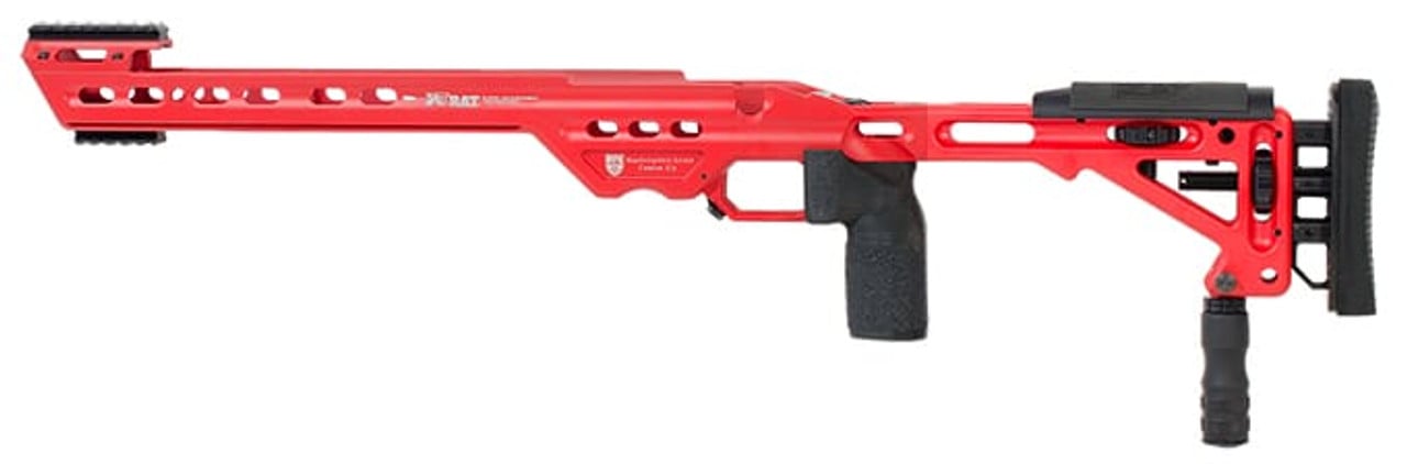 Masterpiece Arms BA Chassis Rem700 SA LH USMC Red