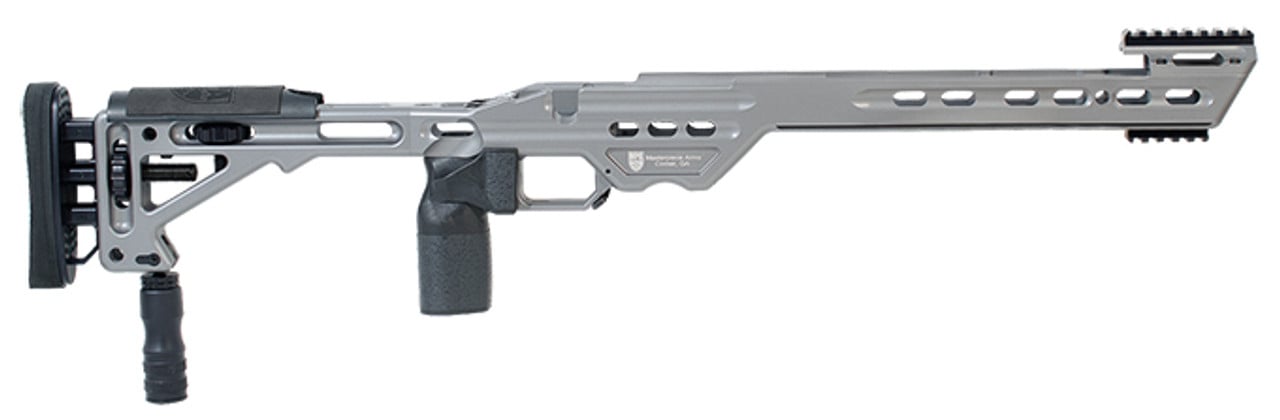 Masterpiece Arms BA Chassis Rem700 SA RH Gunmetal