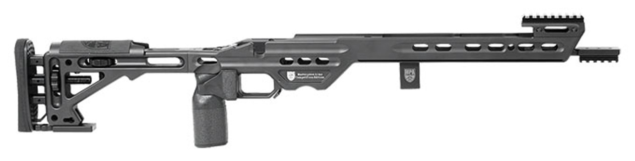 Masterpiece Arms BA Comp Chassis Rem700 SA RH Black