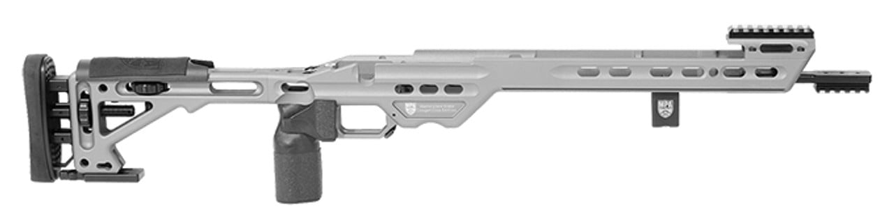 Masterpiece Arms BA Comp Chassis Rem700 SA RH Gunmetal