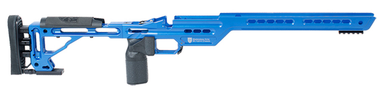 Masterpiece Arms BA Hybrid Chassis Rem700 SA RH NRA Blue