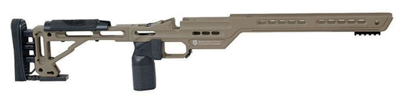 Masterpiece Arms BA Hybrid Chassis Rem700 SA RH FDE