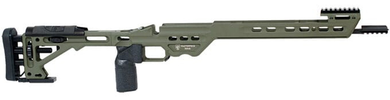 Masterpiece Arms Remington Long Action Right Hand Sniper Green Competition Chassis