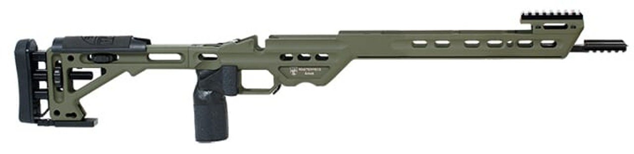 Masterpiece Arms Remington Short Action Right Hand Sniper Green Competition Chassis