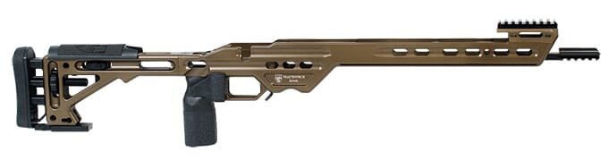 Masterpiece Arms Tikka  Short Action Right Hand Burnt Bronze Competition Chassis