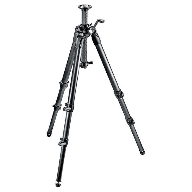 Manfrotto MT057C3-G Carbon Fiber Tripod - Geared