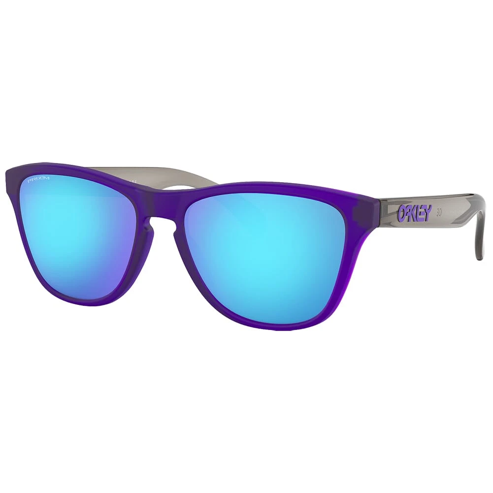 Oakley Frogskins XS VR46 Matte Black w/PRIZM Sapphire Lenses