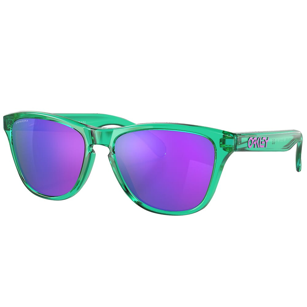 Oakley Frogskins XS Matte Transluscent Purple w/PRIZM Sapphire