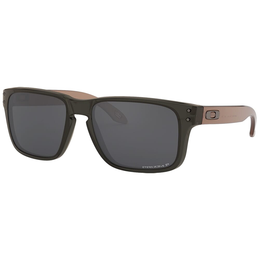 Oakley Holbrook XS Translucent Grey Smoke w/PRIZM Black Polarized Lenses OJ9007-0853