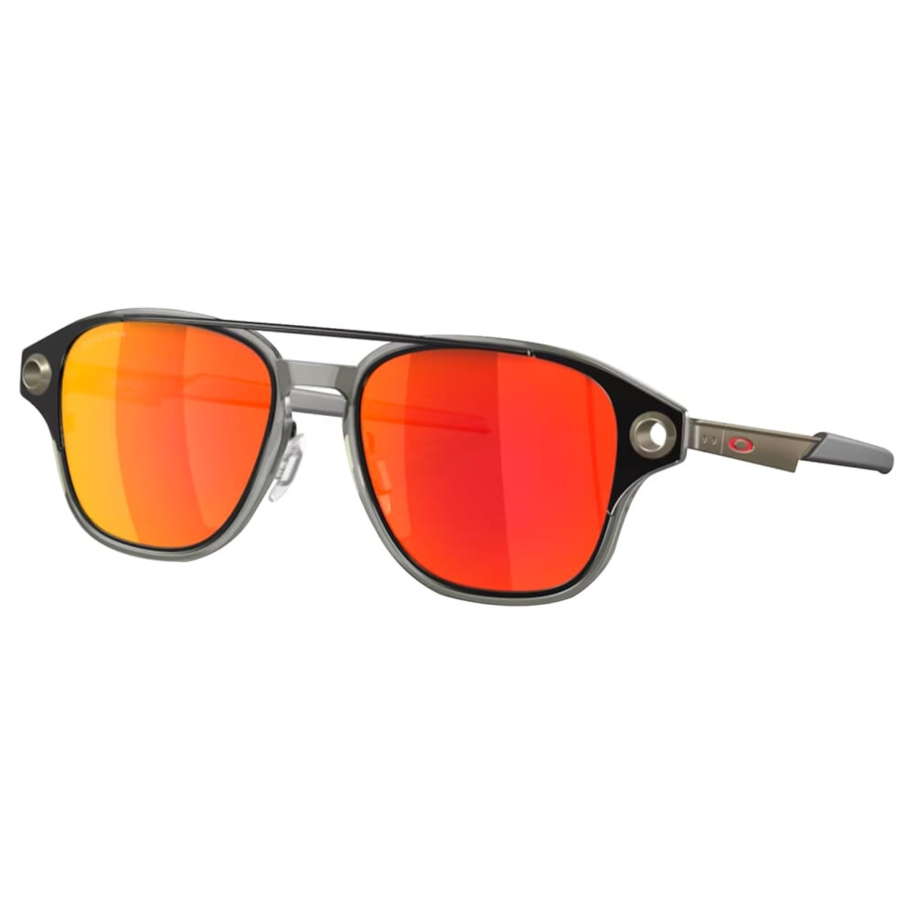 Oakley Coldfuse Maverick Vinales Matte Black w/PRIZM Ruby Lenses OO6042-1652