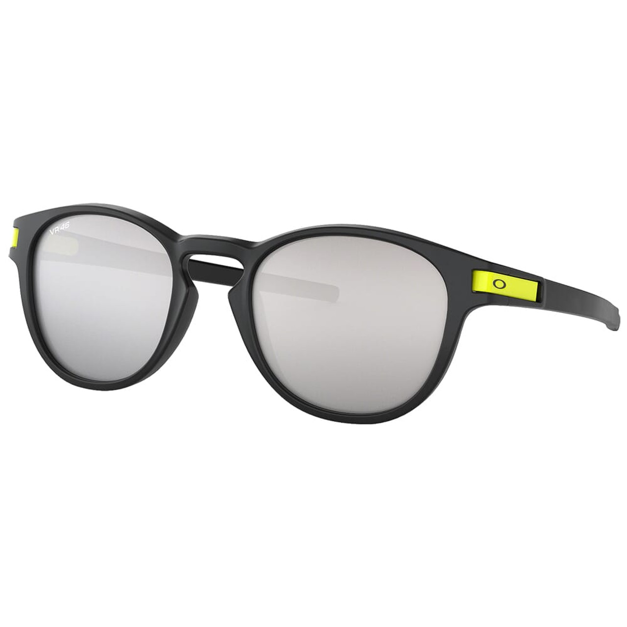 Oakley Latch Valentino Rossi Matte Black w/Chrome Iridium Lenses OO9265-2153