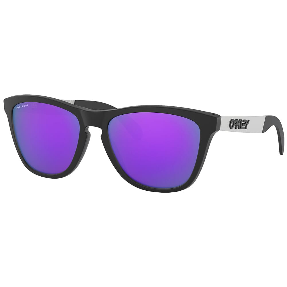 Oakley Frogskins Mix Matte Black w/PRIZM Violet Lenses OO9428-1255