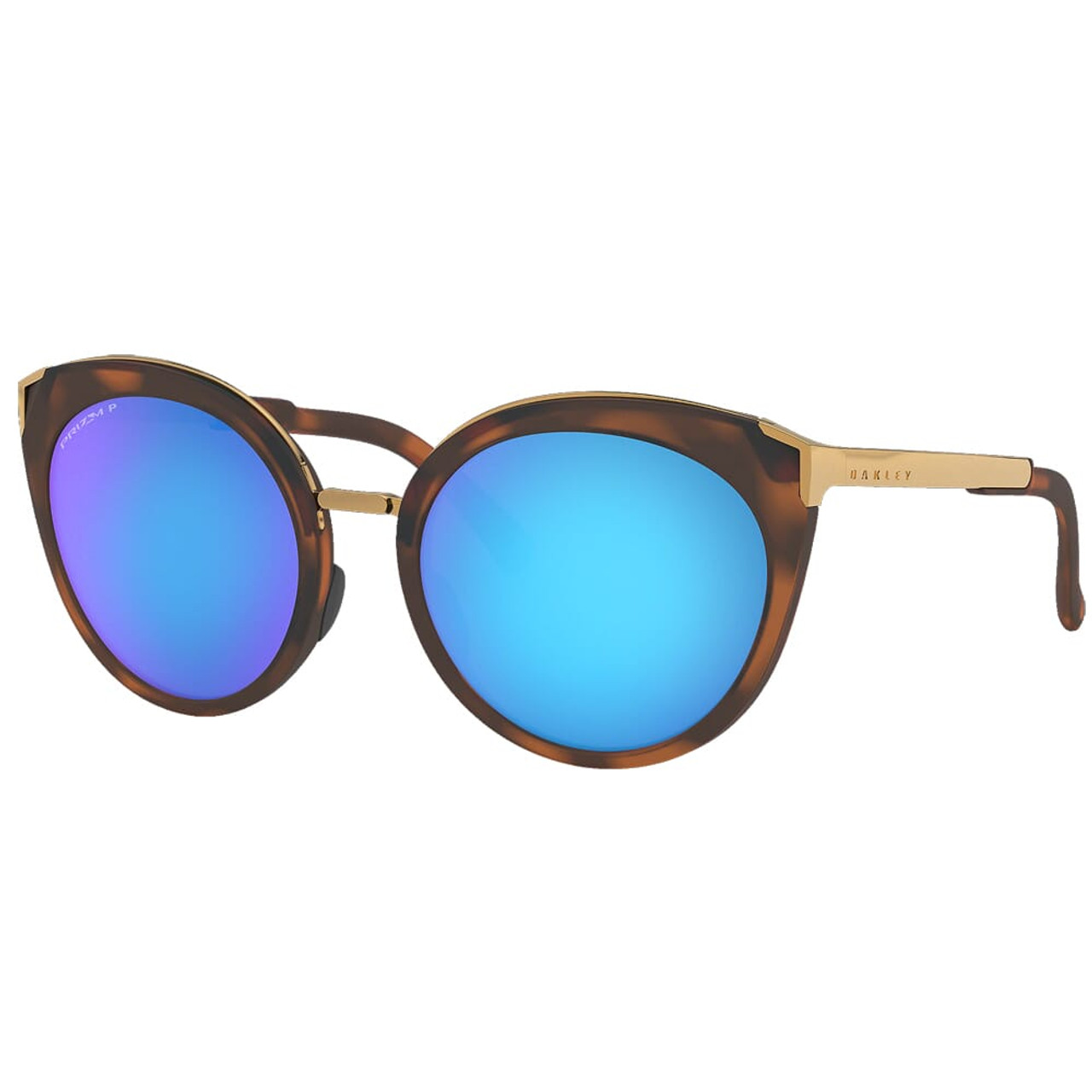Oakley Top Knot Matte Brown Tortoise w/PRIZM Sapphire Polarized Lenses OO9434-0656