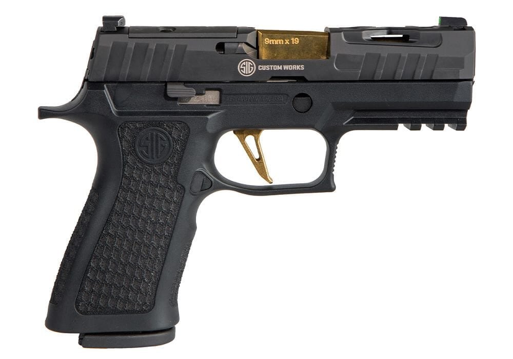 Sig Sauer P320 Carry XSeries Custom Works Spectre 9mm 3.9" Bbl Optic Ready Pistol w/(2) 10rd Mags & XRAY3 P320V002-10