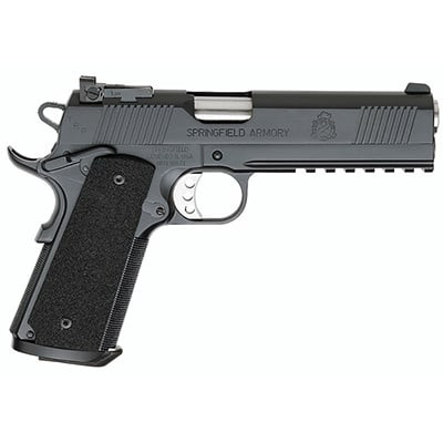 Springfield Armory 1911 A1 .45 TRP Operator, Black Armory Kote, Adjustable Trijicon Night Sights/Ca Ver Pistol PC9105LCA