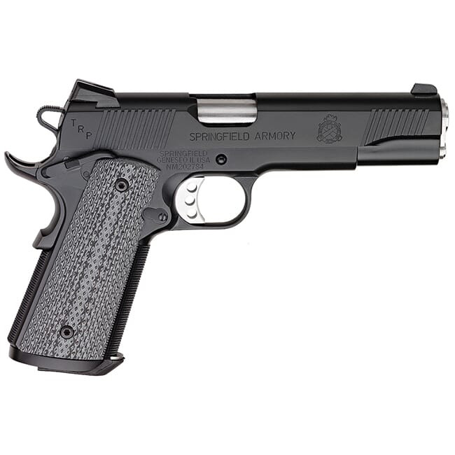 Springfield Armory 1911-A1 5" .45 TRP Service Black Kote Pistol w/ Range Bag PC9108LSA