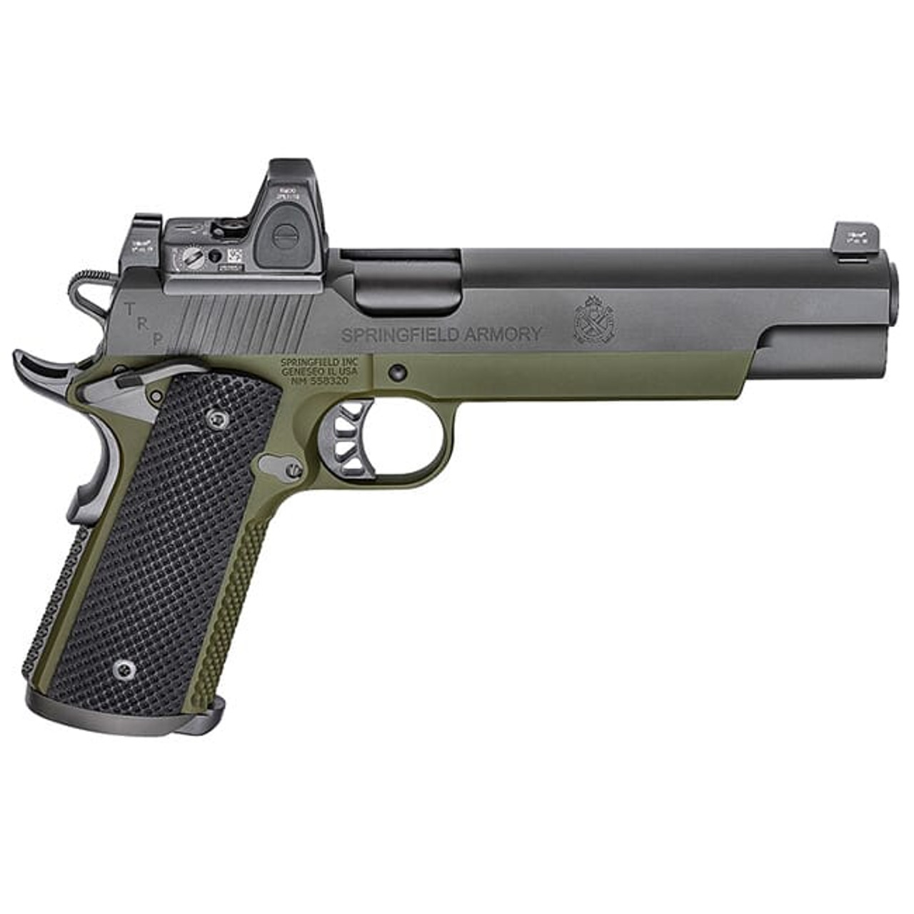 Springfield Armory 10mm TRP Longslide Black-T w/ RMR Sight and Range Bag PC9610RMR18