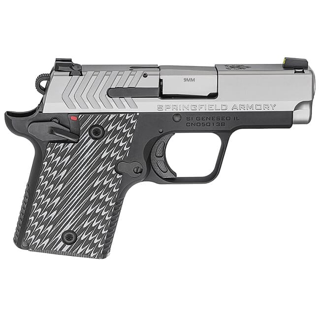 Springfield Armory 911 9mm 3" Stainless Pistol (w/ 2 magazines) PG9119S