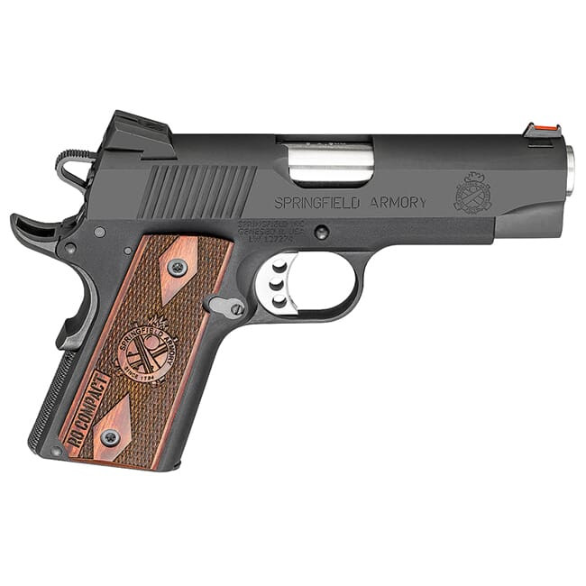 Springfield Armory 1911 A1 9mm Lightweight Compact Range Officer Black Pistol PI9125L