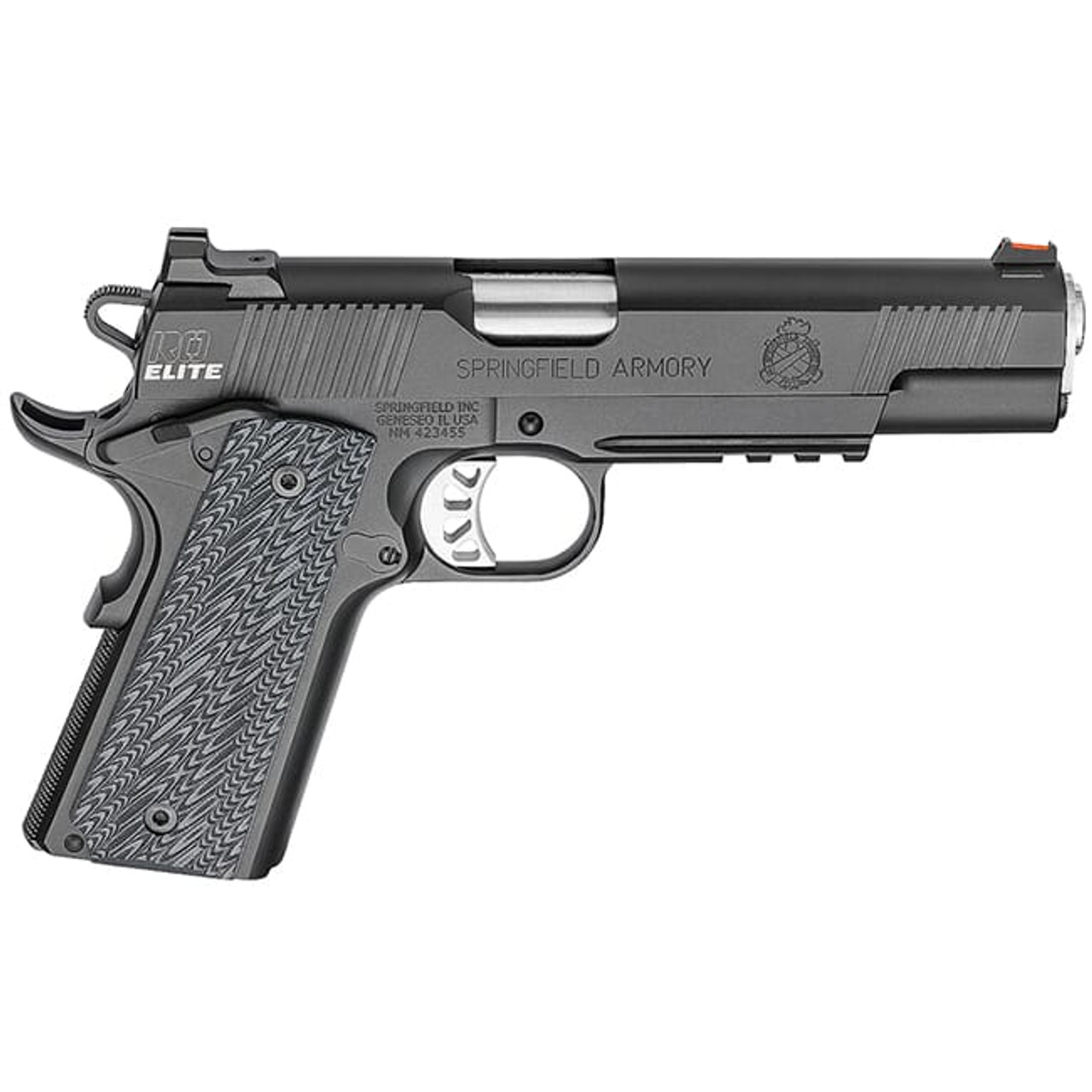 Springfield Armory 1911 Range Officer Elite Operator .45ACP 5" (2) 7rd Mags Black-T Pistol w/ Range Bag PI9131E