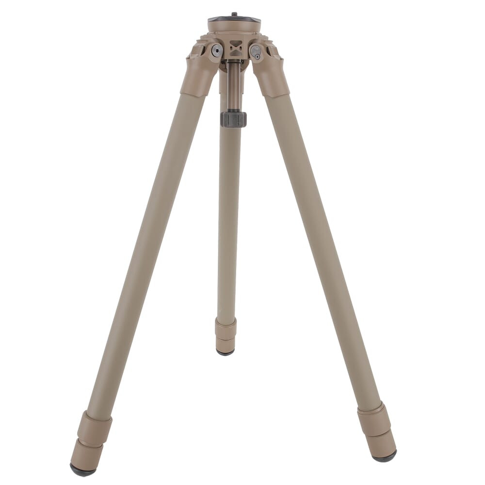Crux Ordnance Carbon Fiber Tripod, 34 mm leg dia. 3 section with Leveling Bowl CO-007