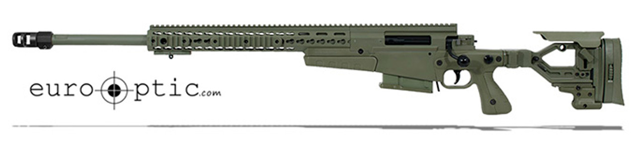 Accuracy International AXMC Sage Green .300 Win. Mag. 26" LH Rifle std brake PSR-GR300-GR26-S-LH