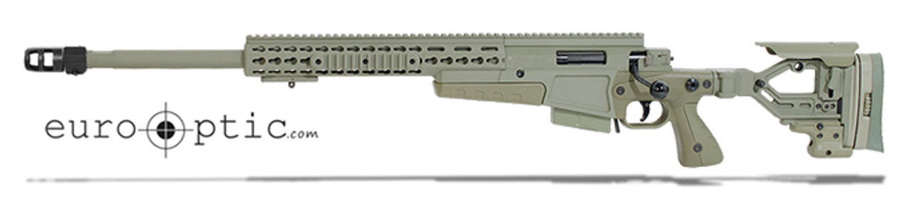 Accuracy International AX Sage Green .308 Win. 24" LH Rifle std brake - SFP PSR-GR308-GR24-S-SP-LH