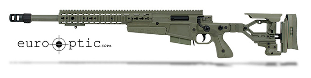 Accuracy International AXMC Sage Green .338 Lapua Mag. 20" LH Rifle std brake PSR-GR338-GR20-S-LH