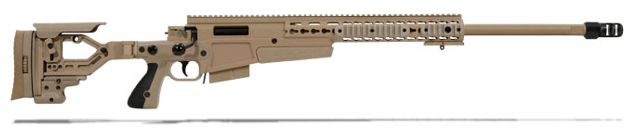 Accuracy International AX Pale Brown .308 Win. 24" Rifle std brake - SFP PSR-PB308-PB24-S-SP Range Demo