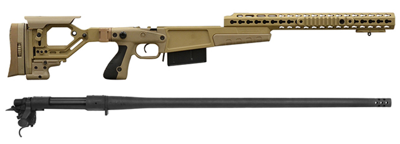 Remington 700P 5R 300 Win Mag with Accuracy International AX Brown Chassis/Barreled Action Kit