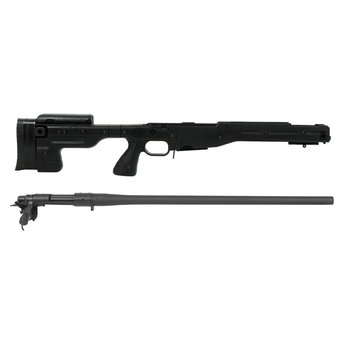 Remington 700P 5R 308 Win with Accuracy International AT Black Fixed Chassis/Barreled Action Kit