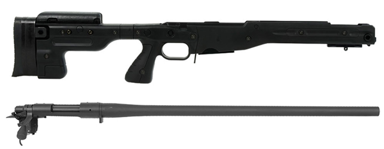 Remington 700P 5R 308 Win with Accuracy International AT Black Fixed Chassis/Barreled Action Kit