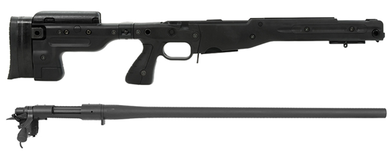 Remington 700P 5R 308 Win with Accuracy International AT Black Folding Chassis/Barreled Action Kit