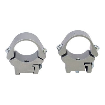 Tikka 1" Low Silver Gray Scope Rings S132R967