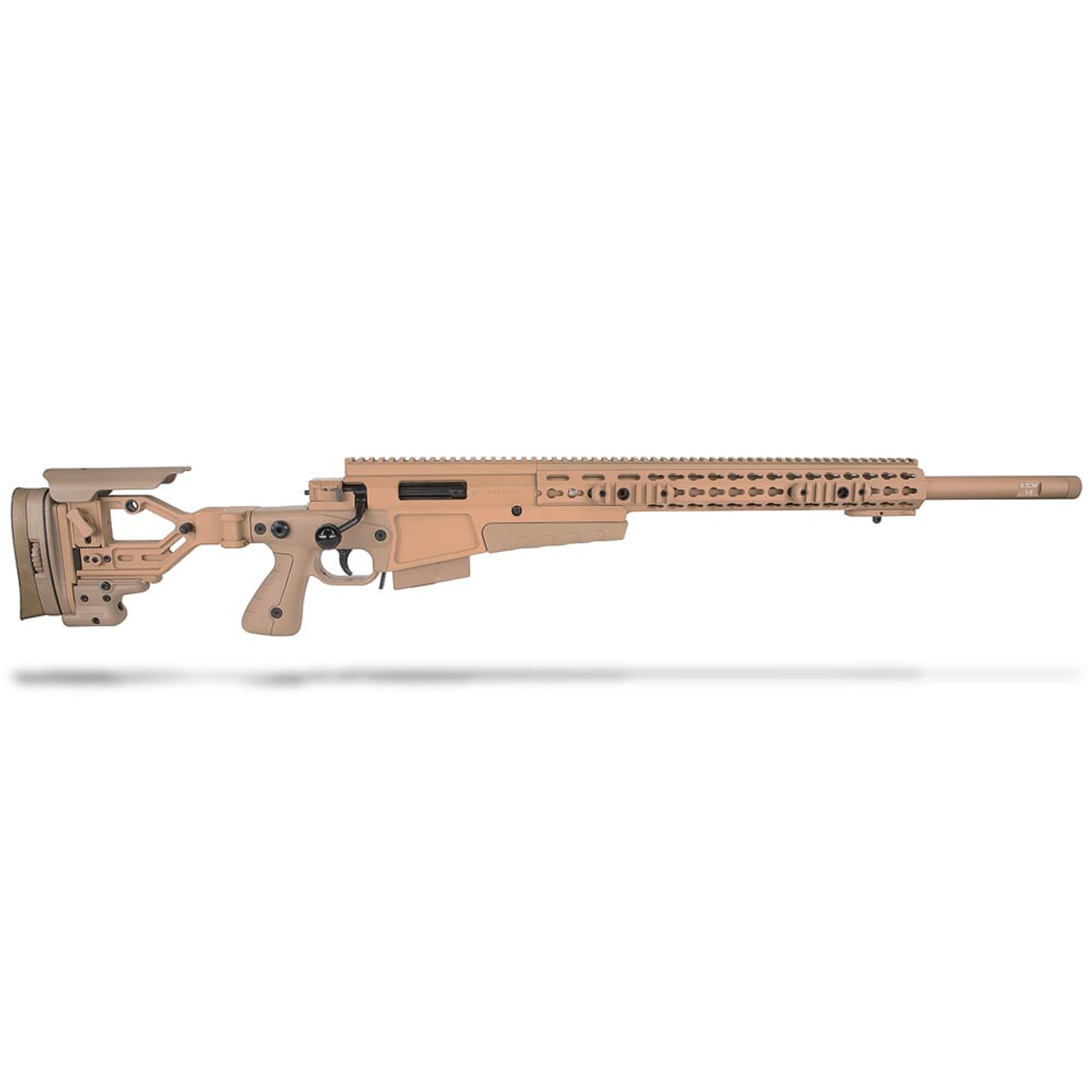 Accuracy International AXSA Pale Brown 6.5 Creedmoor Threaded 24" Rifle SA65CM24SPB