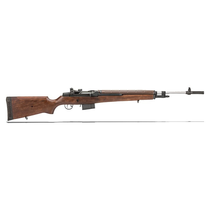 Springfield Armory Tactical M1A 7.62mm M21, Adjustable Walnut Stock, Stainless Krieger Barrel Rifle SA9131