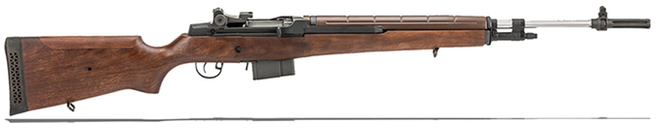 Springfield Armory Tactical M1A 7.62mm M21, Adjustable Walnut Stock, Stainless Krieger Barrel Rifle SA9131