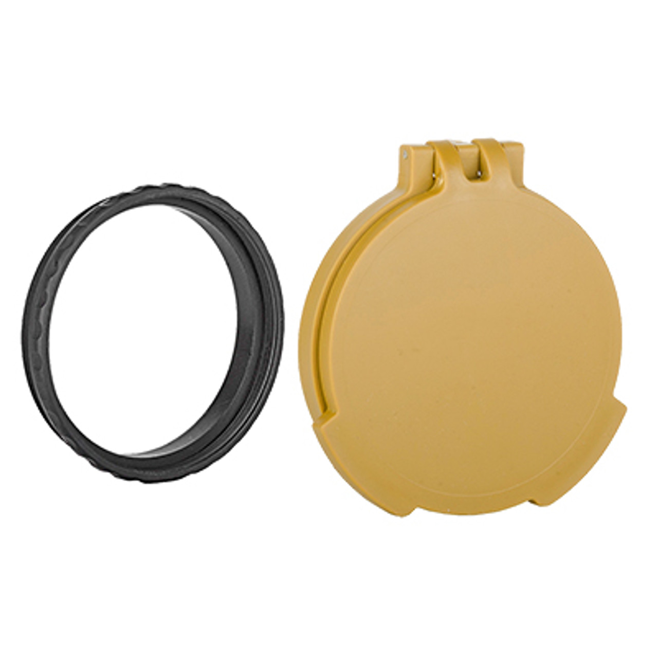 Tenebraex Objective Flip Cover w/ Adapter Ring Ral8000/Black for Hensoldt and Zeiss Scopes SB5605-56CZC0-FCR