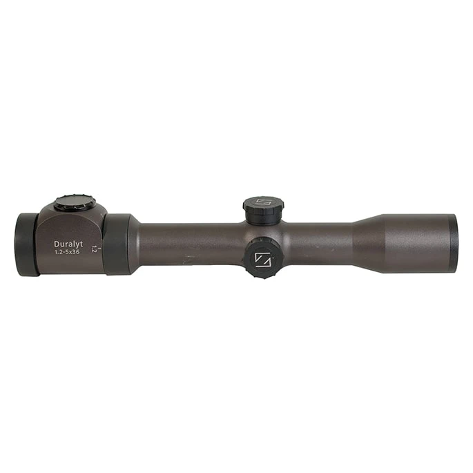 Zeiss USED Conquest Duralyt 1.2-5x36mm #60 Riflescope 525405-9960-000 - Ring Marks SF0033